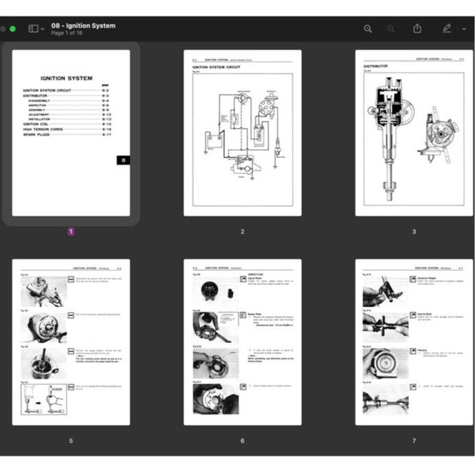 [CLASSIC] TOYOTA "4M" ENGINE (1977-1986) REPAIR MANUAL