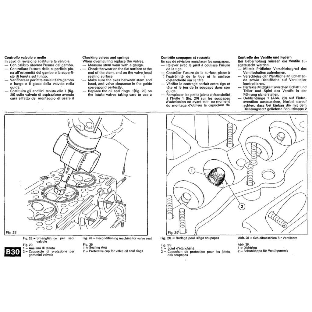 FERRARI TESTAROSSA F110 (1984-1991) SERVICE WORKSHOP MANUAL + PARTS CATALOGUE