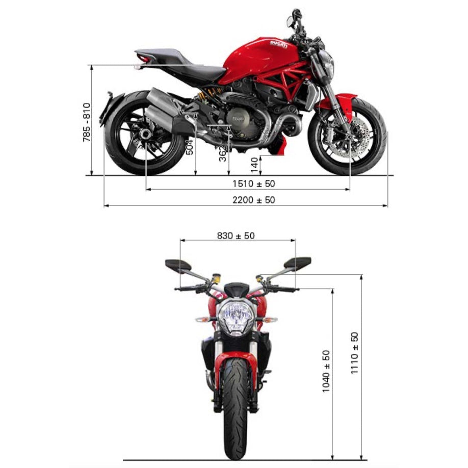 DUCATI MONSTER 1200 (2014-2016) SERVICE WORKSHOP MANUAL + PARTS CATALOGUE + OWNER'S MANUAL
