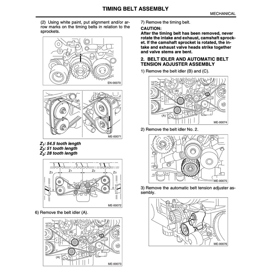 SUBARU IMPREZA WRX STI (2003-2005) SERVICE WORKSHOP MANUAL