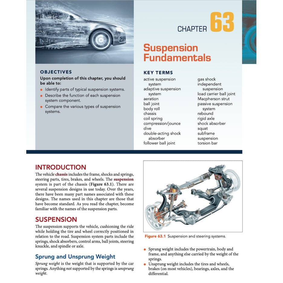 Automotive Service: Inspection, Maintenance, Repair 6th Edition (2018) - Tim Gilles
