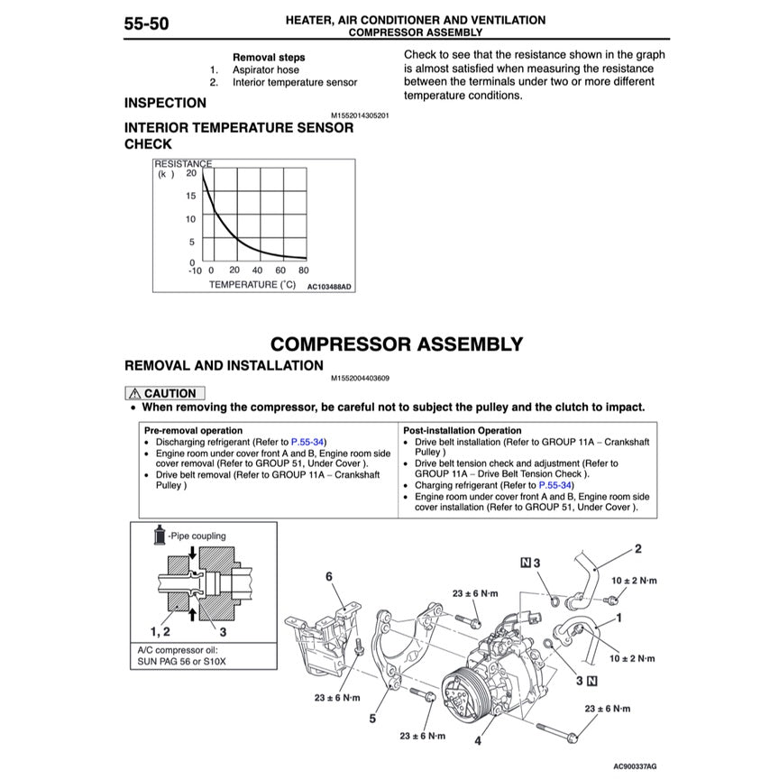 MITSUBISHI OUTLANDER III GF (2013-2018) SERVICE WORKSHOP MANUAL