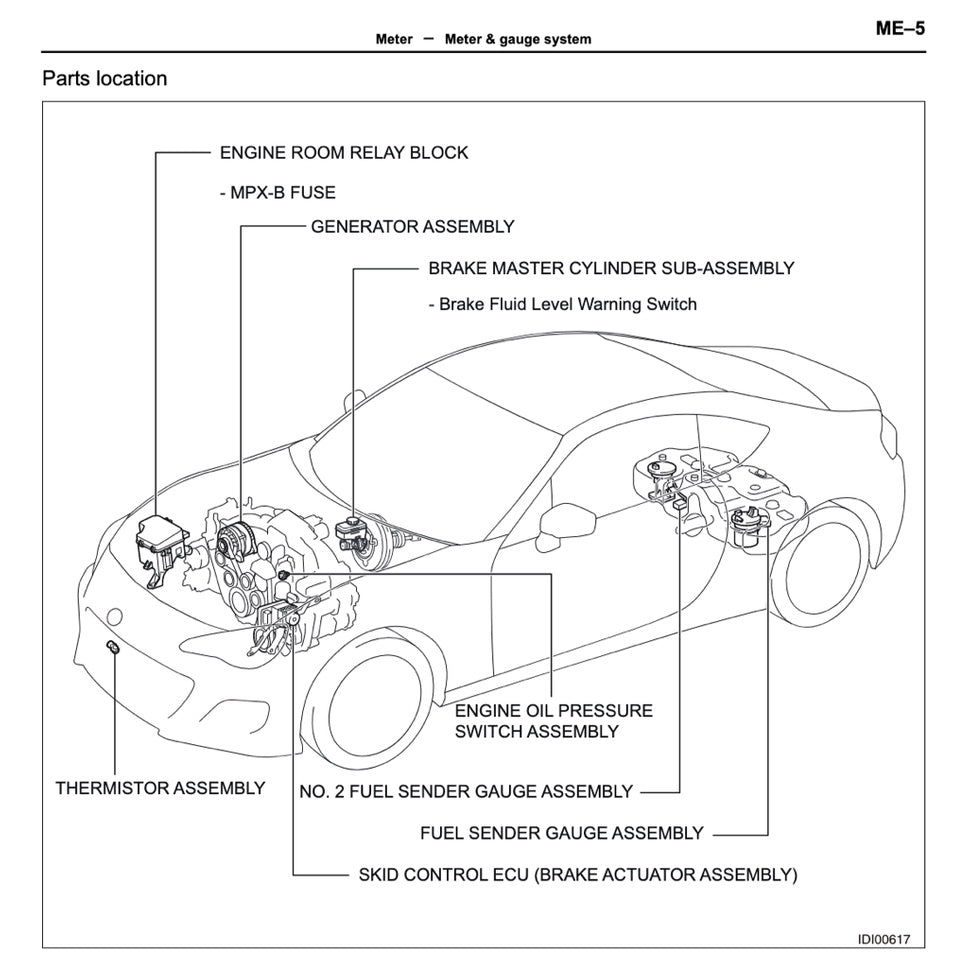 SUBARU BRZ (2013-2020) SERVICE WORKSHOP MANUAL