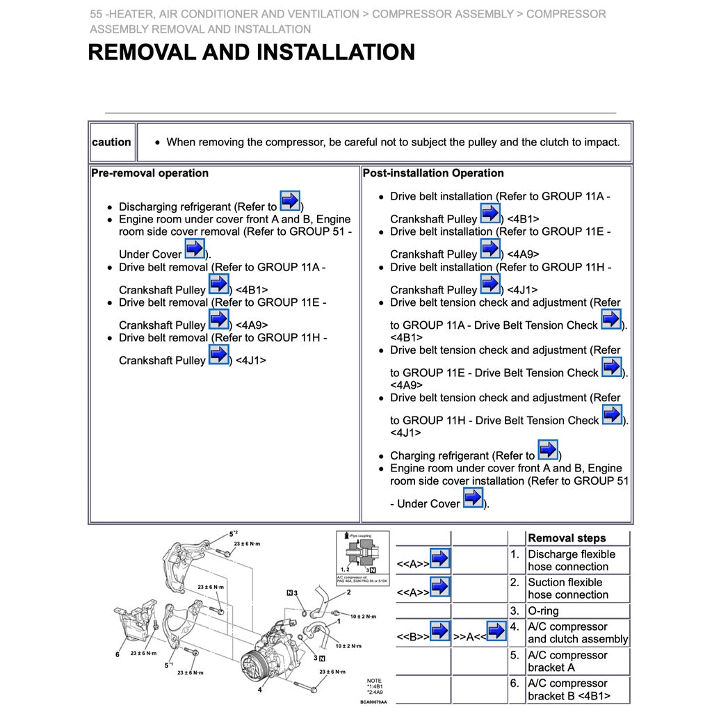 ASX MITSUBISHI ASX (2020-2022) SERVICE WORKSHOP MANUAL