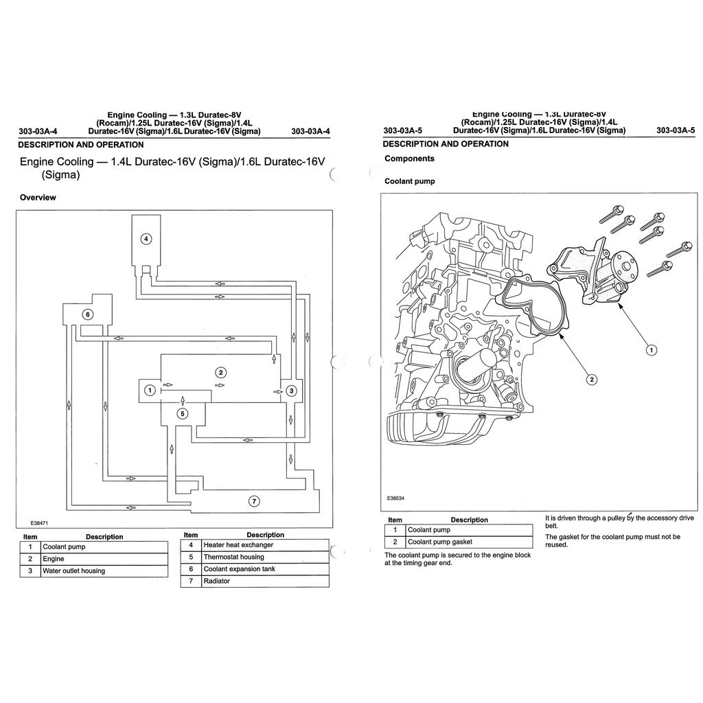 Ford Fiesta MK5 (2002-2008) Factory service repair workshop manual