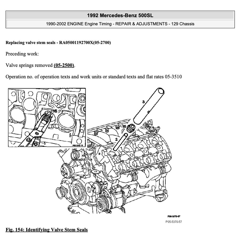 MERCEDES BENZ SL-CLASS R129 (1989-1998) SERVICE WORKSHOP MANUAL