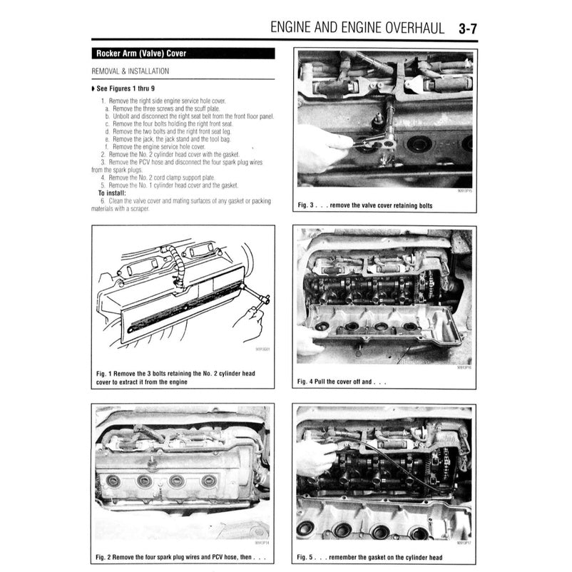 TOYOTA ESTIMA/PREVIA TCR10/20 (1991-1999) SERVICE WORKSHOP MANUAL