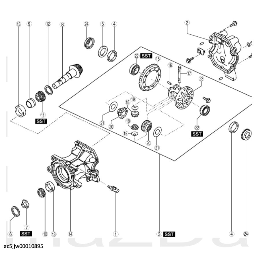 MAZDA CX-5 KF (2018-2022) SERVICE WORKSHOP MANUAL