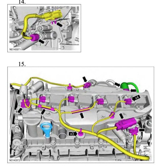 FORD KUGA MK2 C520 (2013-2019) SERVICE WORKSHOP MANUAL - ECOBOOST