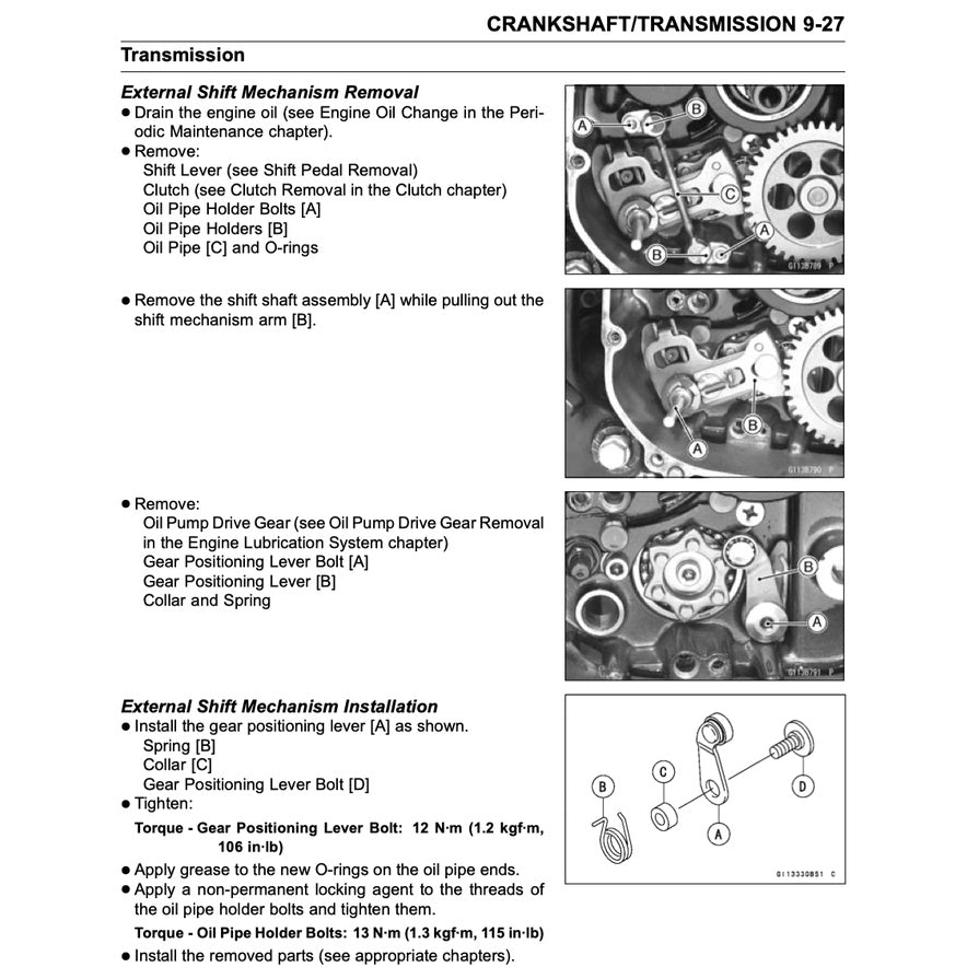 KAWASAKI Z800 (2012-2016) SERVICE WORKSHOP MANUAL + PARTS CATALOGUE + OWNER'S MANUAL