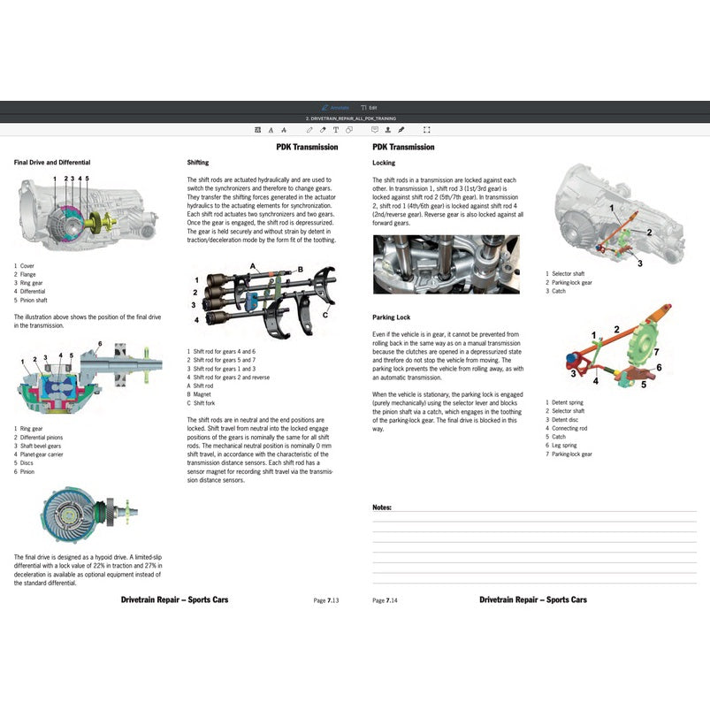 PORSCHE CAYMAN / BOXSTER 987.1 & 987.2 (2004-2012) SERVICE WORKSHOP MANUAL + PARTS CATALOGUE