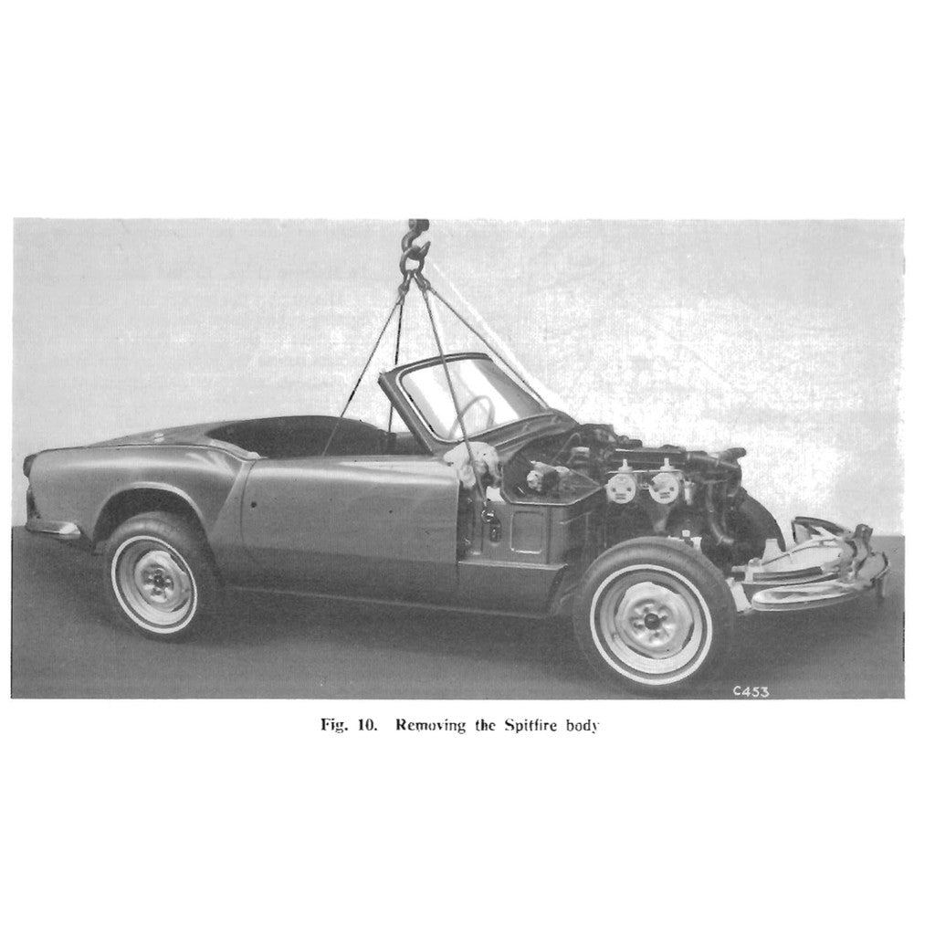[CLASSIC] TRIUMPH SPITFIRE HERALD VITESSE (1962-1971) SERVICE REPAIR WORKSHOP MANUAL