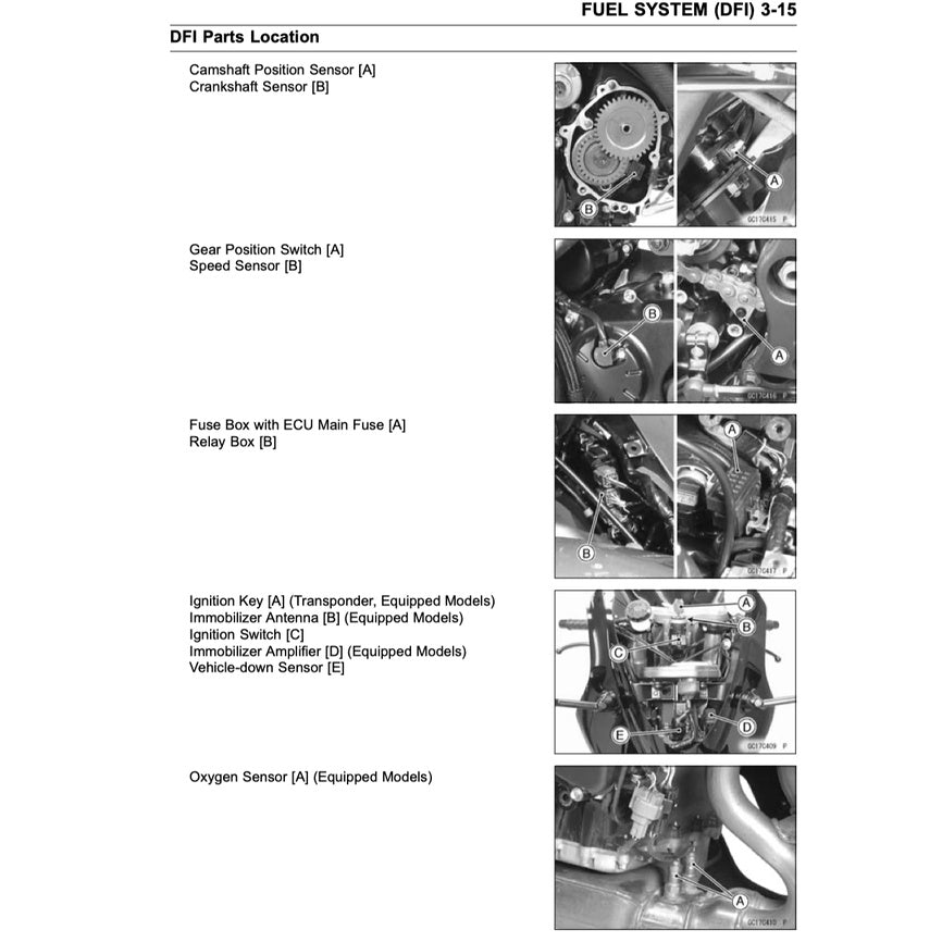 KAWASAKI NINJA ZX-6R (2007-2008) SERVICE WORKSHOP MANUAL + OWNER'S MANUAL