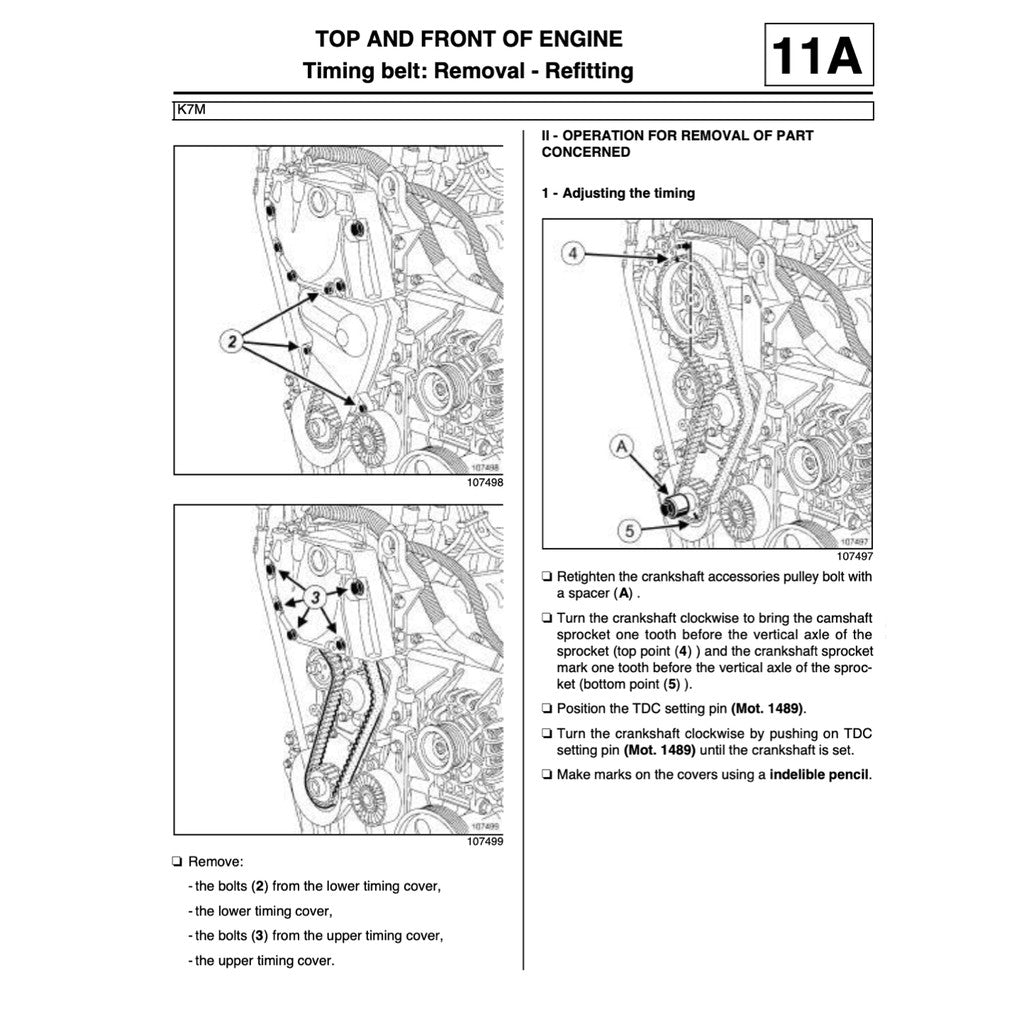 RENAULT KANGOO II X61 FC/FW (2007-2021) SERVICE WORKSHOP MANUAL