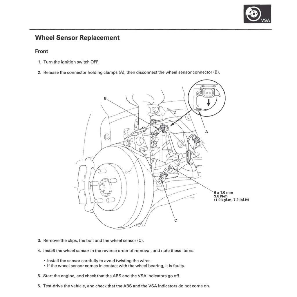 CRV HONDA CR-V RE (2006-2012) SERVICE WORKSHOP MANUAL