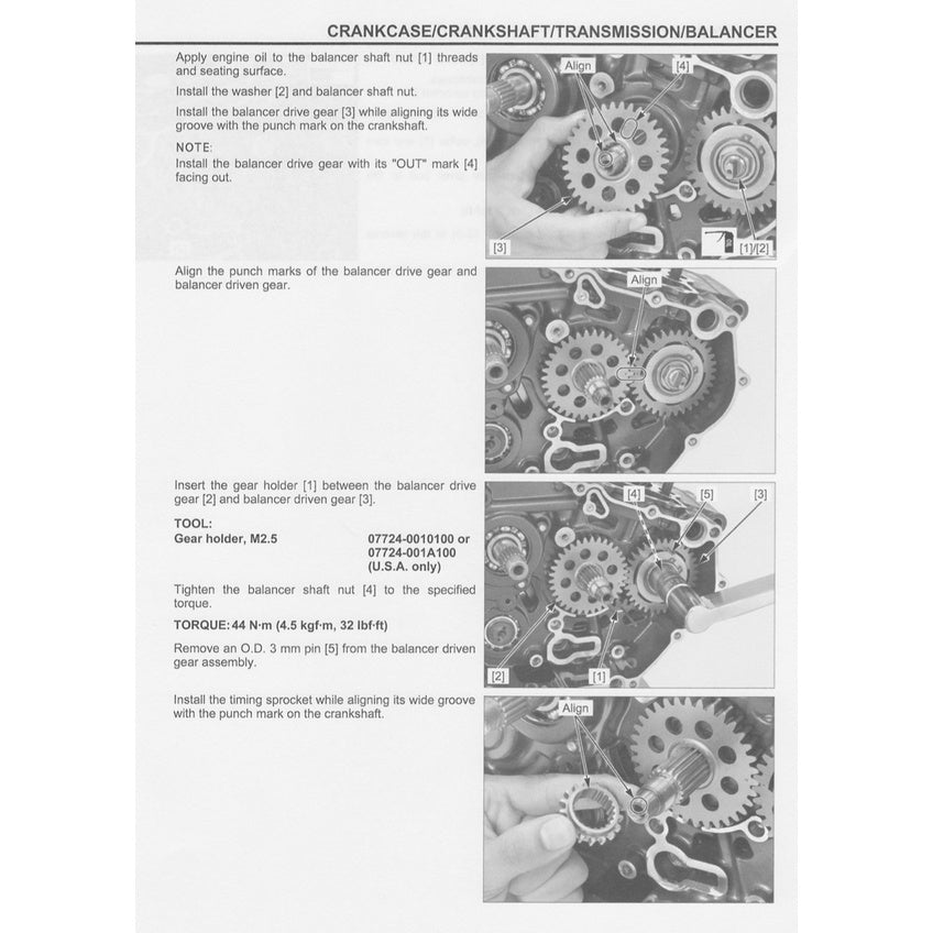 HONDA CBR 250 R (2011-2021) SERVICE WORKSHOP MANUAL + PARTS CATALOGUE + OWNER'S MANUAL / CBR250R