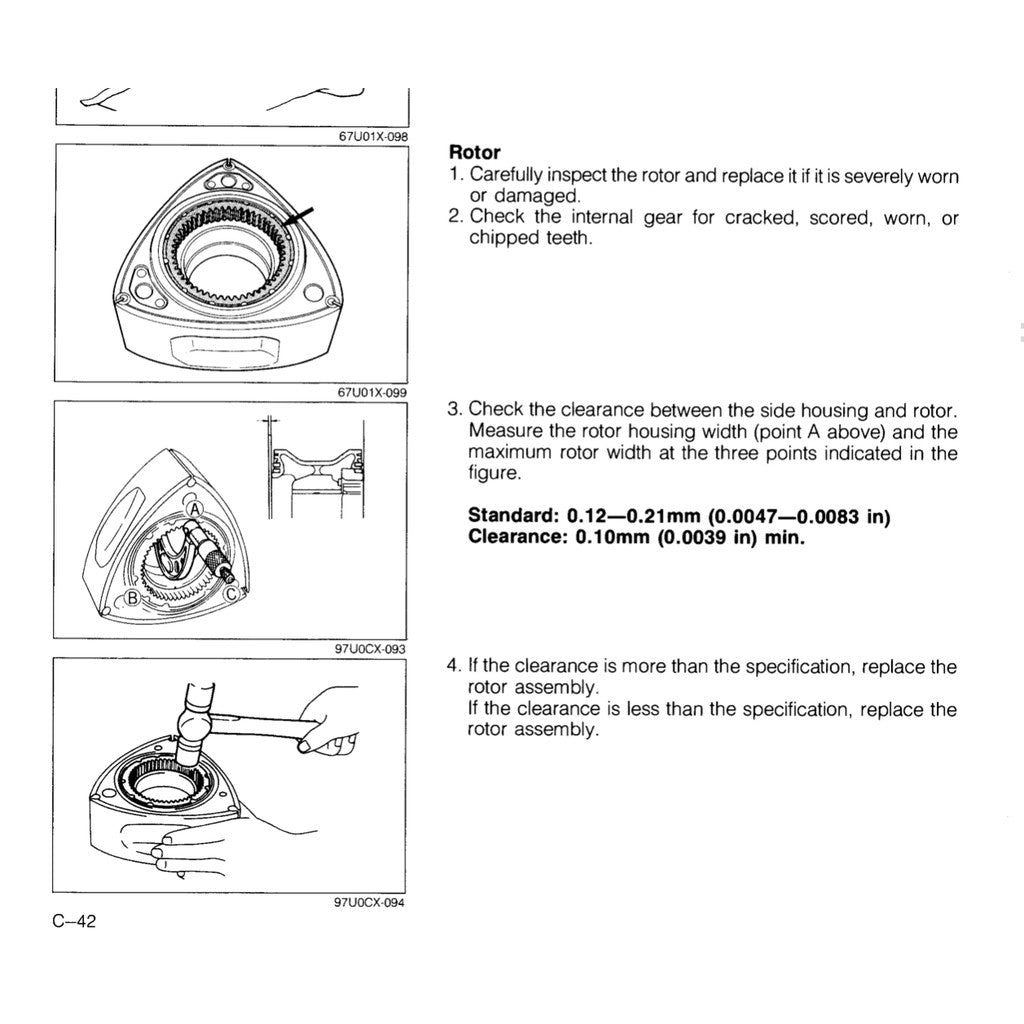 MAZDA RX-7 FC (1986-1992) SERVICE WORKSHOP MANUAL