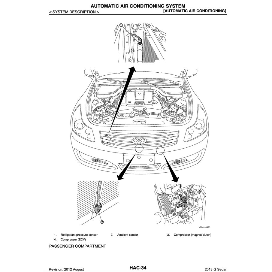 INFINITI G37 (2007-2015) SERVICE WORKSHOP MANUAL
