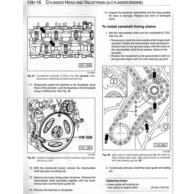 VW GOLF MK3 (1993-1999) SERVICE WORKSHOP MANUAL