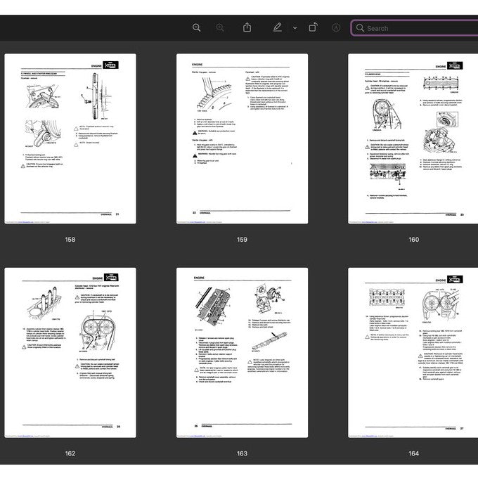 LOTUS ELISE S1 M111  (1994-2001) SERVICE NOTE WORKSHOP MANUAL