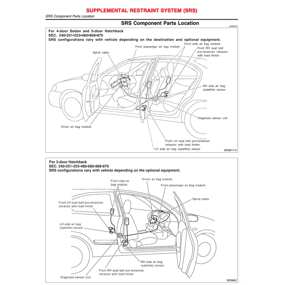 NISSAN SENTRA / SYLPHY N16 (2005-2012) SERVICE WORKSHOP MANUAL
