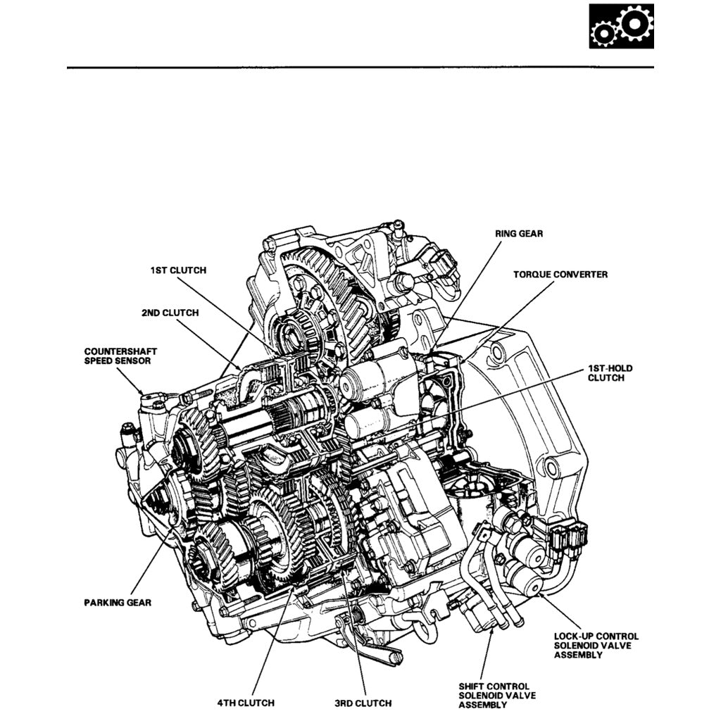 HONDA PRELUDE BA3-8/9 BB4 (1992-1996) SERVICE WORKSHOP MANUAL