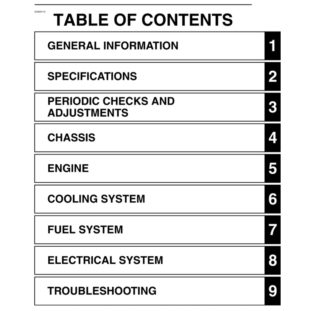 YAMAHA TRACER MT-09 MT09 (2015-2016) SERVICE WORKSHOP MANUAL+ PARTS CATALOGUE + OWNER'S MANUAL