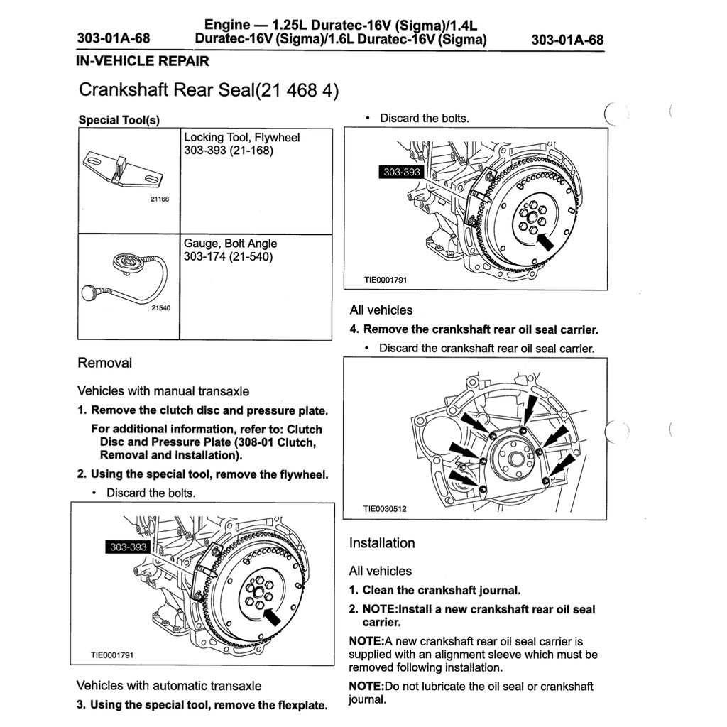 Ford Fiesta MK5 (2002-2008) Factory service repair workshop manual