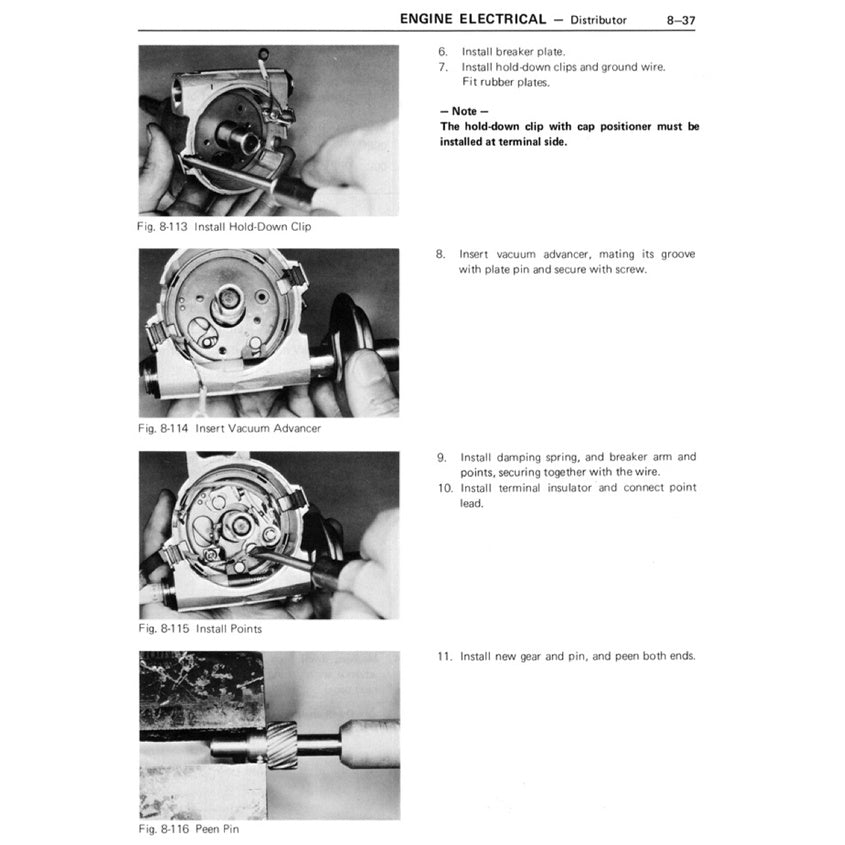 TOYOTA ENGINE 20R SERVICE WORKSHOP MANUAL