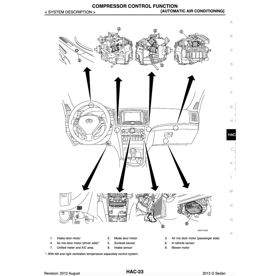INFINITI G37 (2007-2015) SERVICE WORKSHOP MANUAL