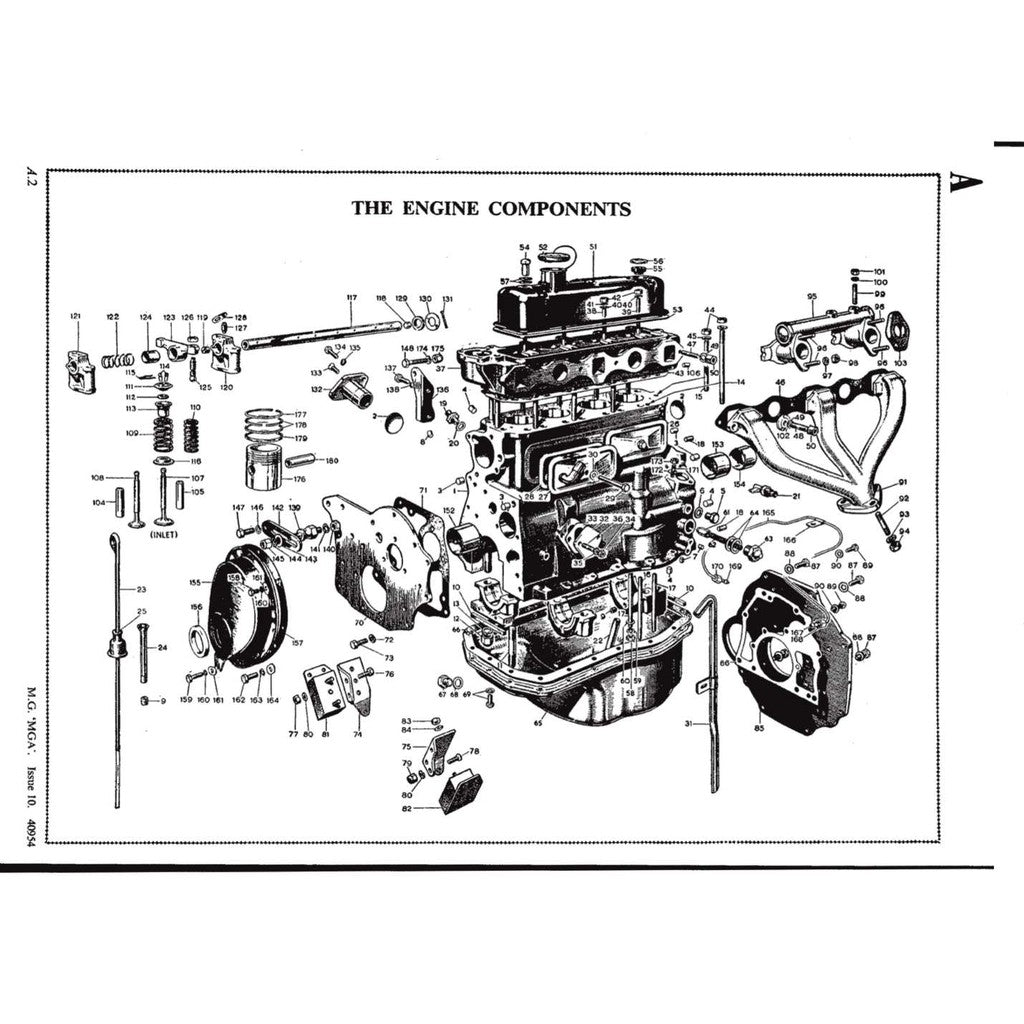 [CLASSIC] MG MGA (1955-1962) SERVICE WORKSHOP MANUAL