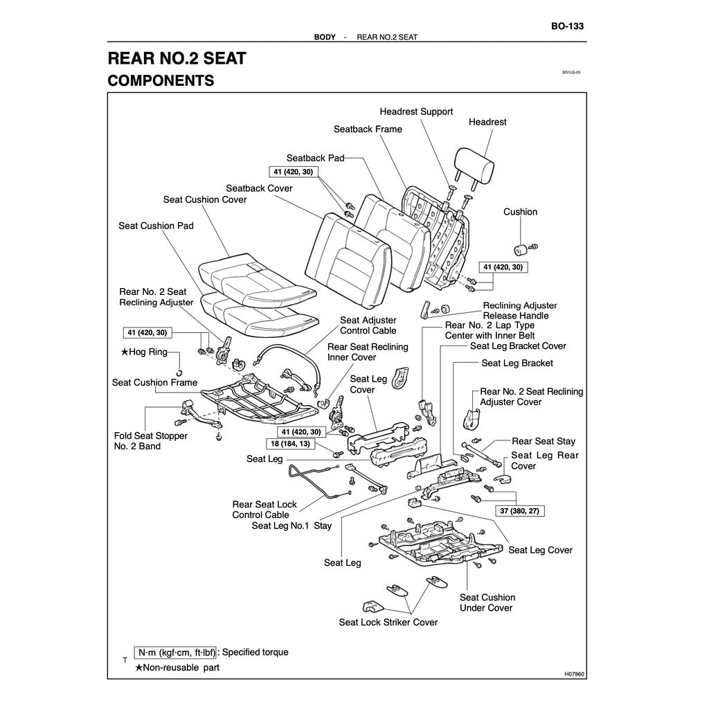 Toyota Land Cruiser J100 (1998-2007) SERVICE WORKSHOP MANUAL