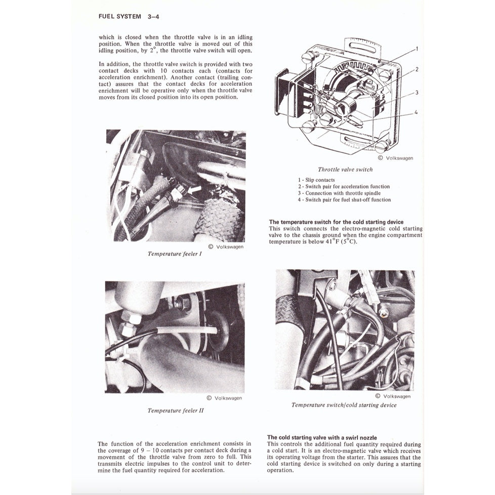 PORSCHE 914/4 (1970-1976) SERVICE WORKSHOP MANUAL