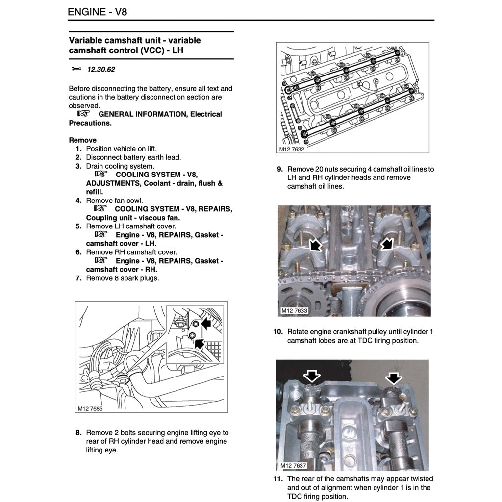 RANGE ROVER L322 (2001-2012) SERVICE WORKSHOP MANUAL
