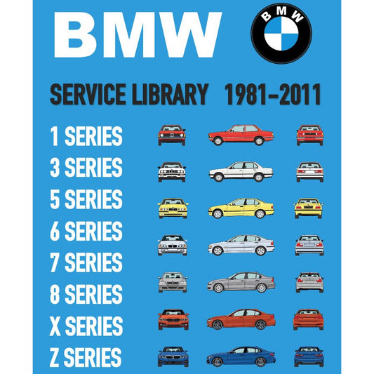 SUPER COMBO BMW TYPE "E" (1981-2011) SERVICE LIBRARY - TIS-ETK-WDS