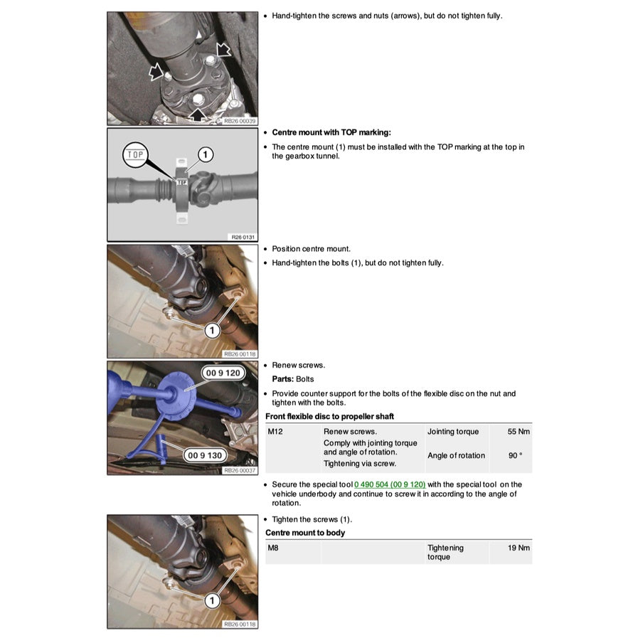 BMW 3 SERIES G20 320i  / M340i (2019-2023) SERVICE WORKSHOP MANUAL