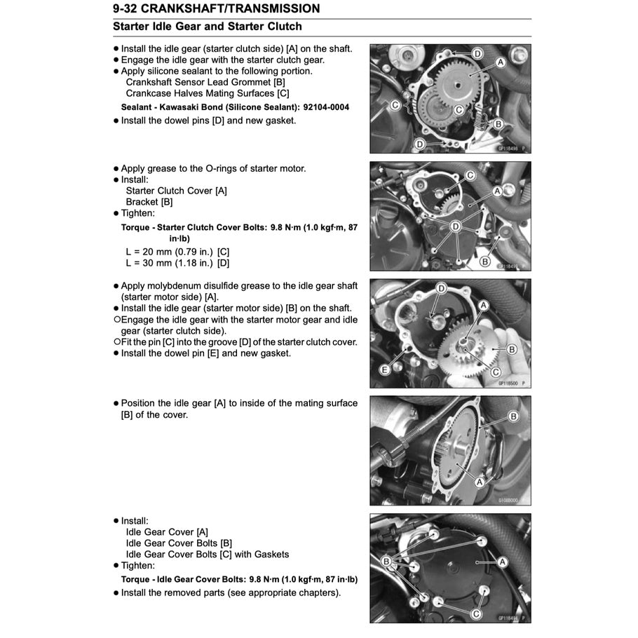 KAWASAKI NINJA ZX-6R (2007-2008) SERVICE WORKSHOP MANUAL + OWNER'S MANUAL