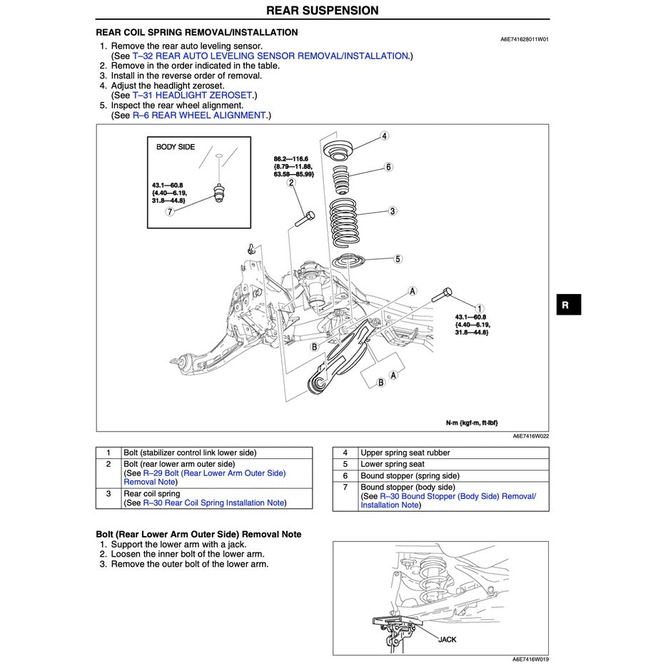 MAZDA 6 GG (2002-2007) SERVICE WORKSHOP MANUAL