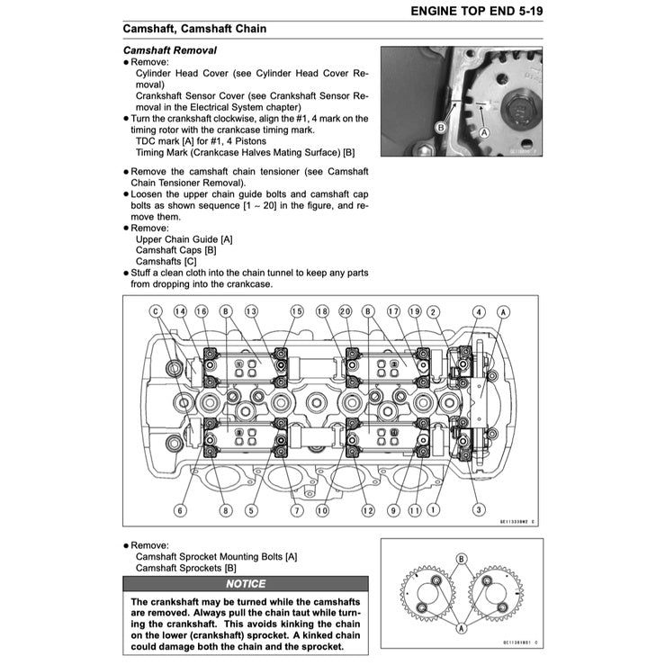 KAWASAKI VERSYS KLZ 1000 (2012-2014) SERVICE WORKSHOP MANUAL + PARTS CATALOGUE +OWNER'S MANUAL