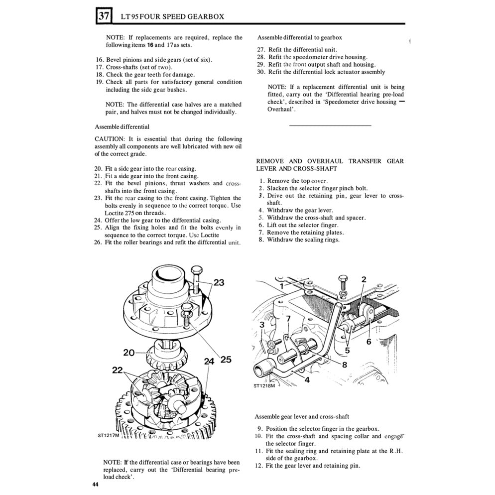 LAND ROVER DEFENDER 90/110 (1983-1992) SERVICE WORKSHOP MANUAL
