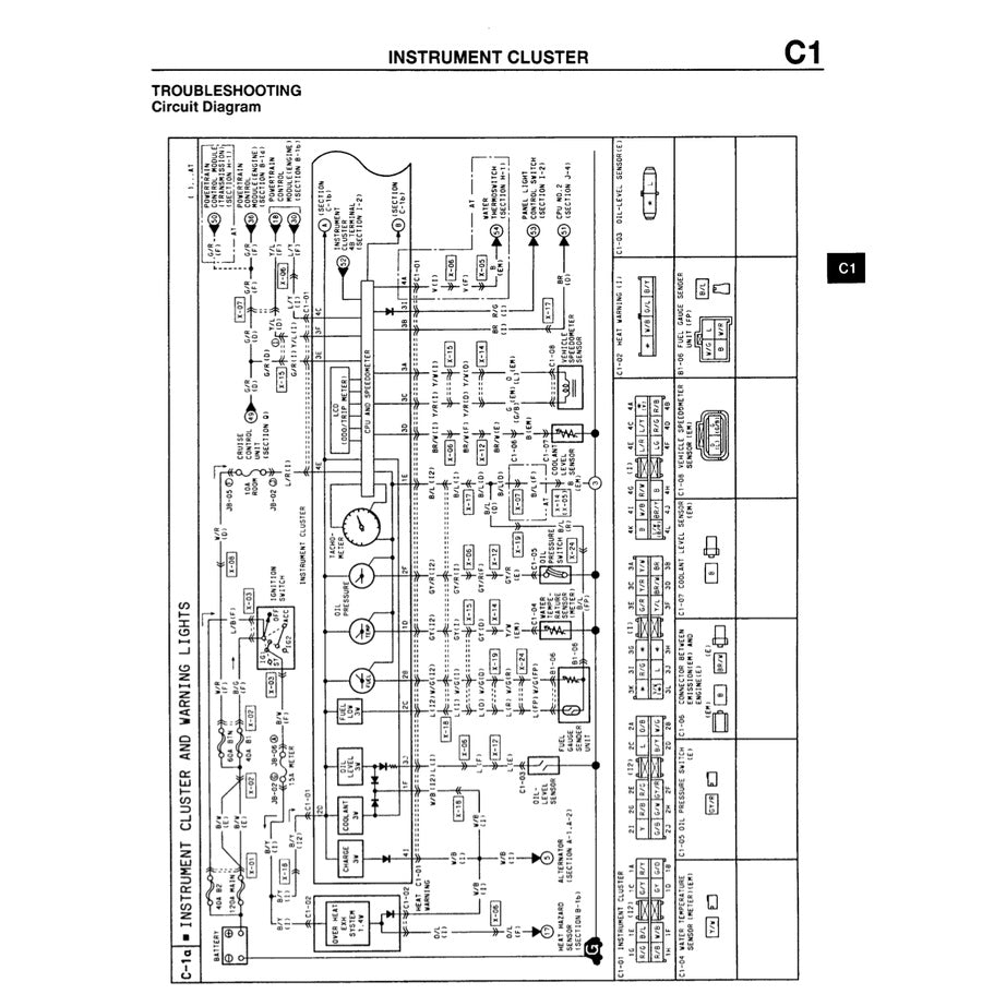 MAZDA RX-7 FD (1993-1997) SERVICE WORKSHOP MANUAL + WIRING DIAGRAM + ELECTRICAL TROUBLESHOOTING MANUAL