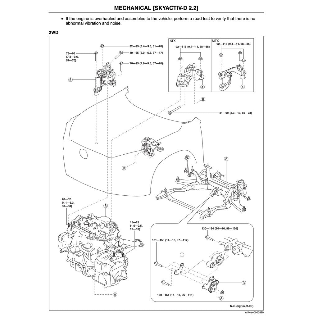 MAZDA CX-5 KE (2012-2017) SERVICE WORKSHOP MANUAL