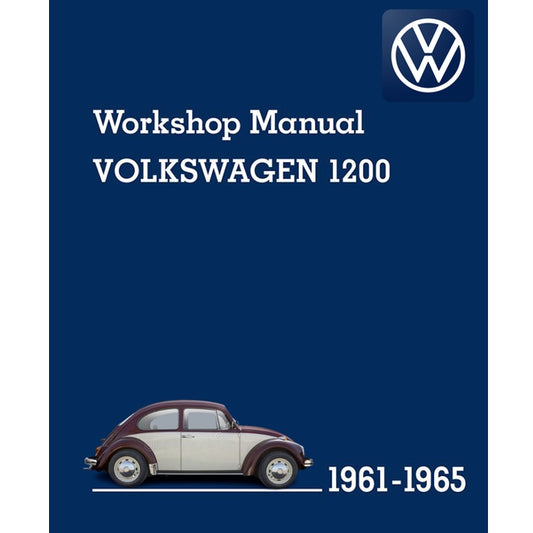 [CLASSIC] VOLKSWAGEN BEETLE & KARMANN GHIA 1200 TYPE 11-14-15 (1961-1965) FACTORY SERVICE WORKSHOP MANUAL
