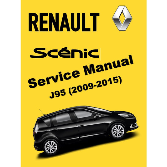 RENAULT SCENIC III (2009-2015) SERVICE WORKSHOP MANUAL