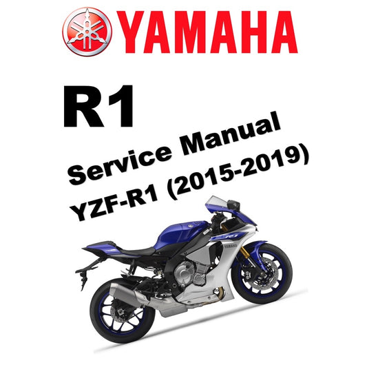 YAMAHA YZF-R1 (2015-2019) SERVICE WORKSHOP MANUAL + OWNER'S MANUAL