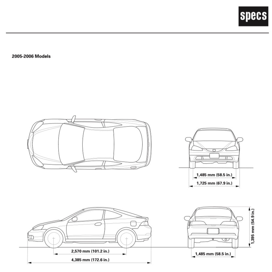 HONDA INTEGRA / ACURA RSX DC5 (2002-2006) SERVICE WORKSHOP MANUAL