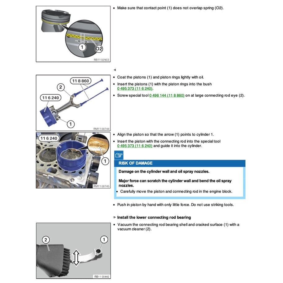 BMW 3 SERIES G20 320i  / M340i (2019-2023) SERVICE WORKSHOP MANUAL
