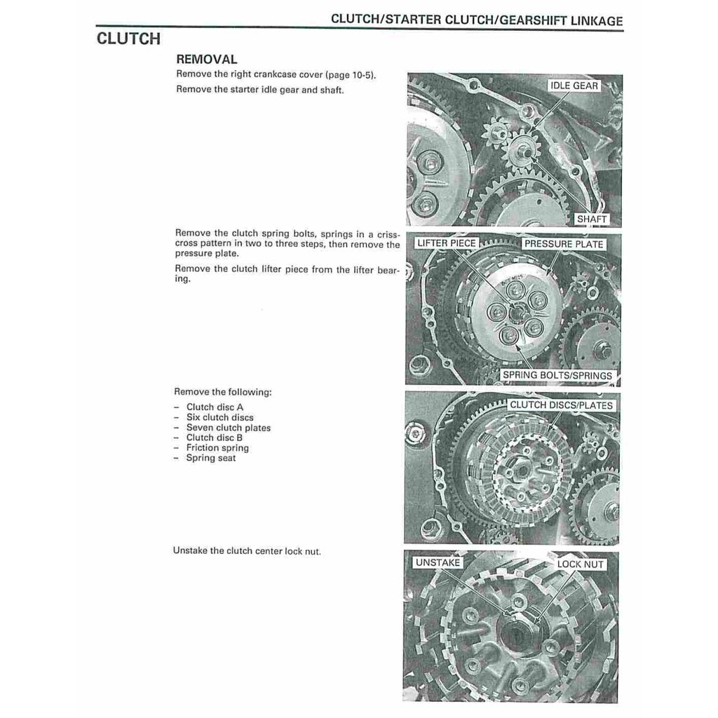 HONDA CBR600RR (2003-2006) SERVICE WORKSHOP MANUAL + PARTS CATALOGUE + OWNER'S MANUAL - CBR 600 RR