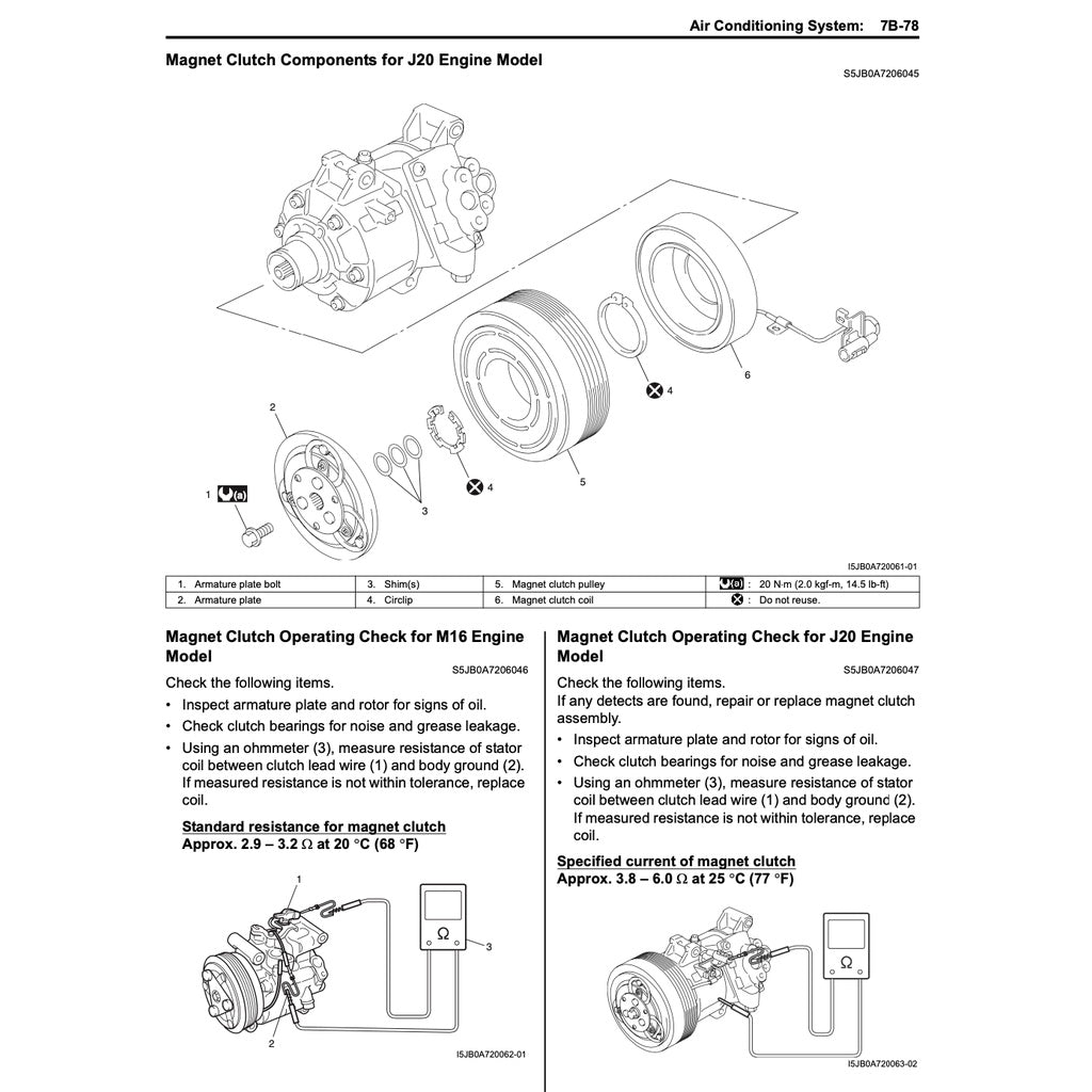 SUZUKI GRAND VITARA (2006-2014) SERVICE WORKSHOP MANUAL