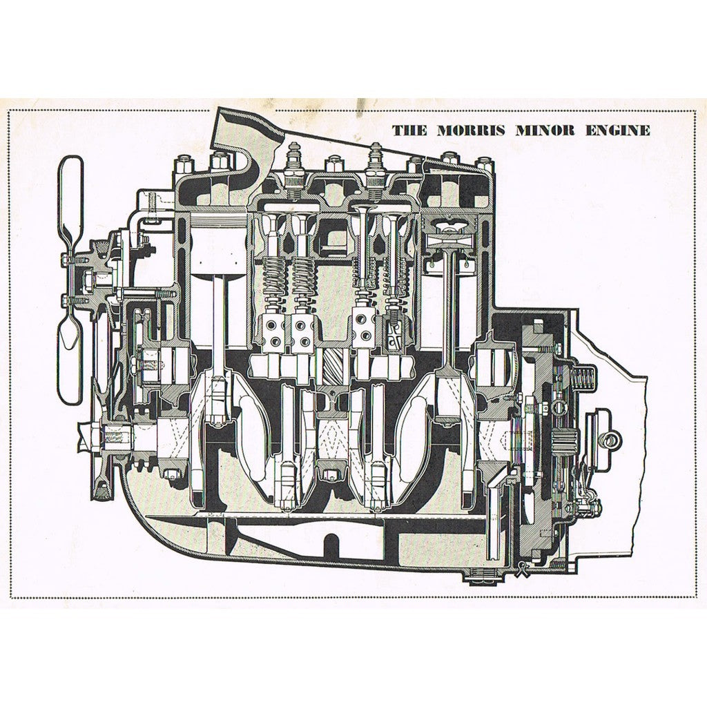 [CLASSIC] MORRIS MINOR "MM" SERIES SPLIT-SCREEN (1948-1952) SERVICE WORKSHOP MANUAL